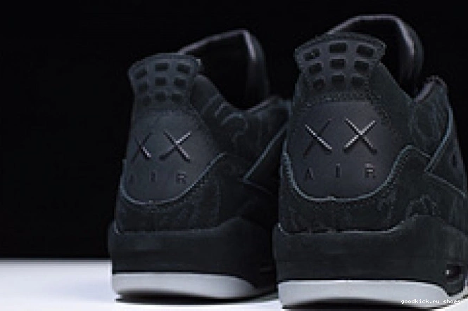retro 4 black Jordan 001 Nike 930155 Air kaws 0824